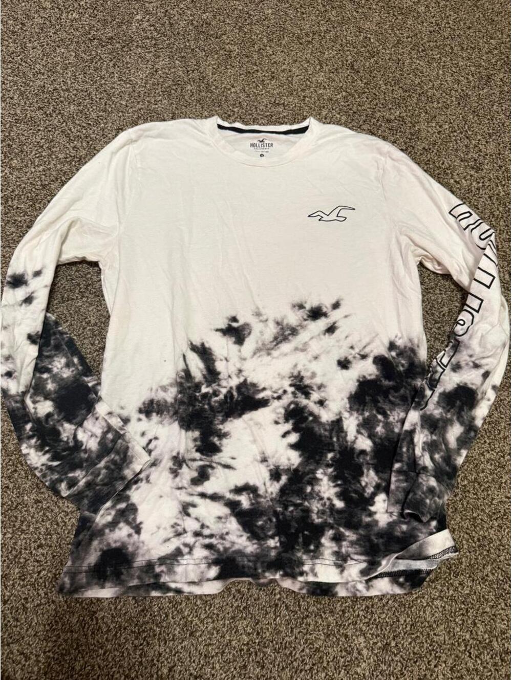 Hollister Co. Men's White and Multi Shirt